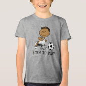 Franklin Playing Soccer Tri-Blend Shirt (Vorderseite)