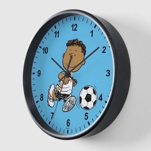 Franklin Playing Soccer Uhr (Winkel)