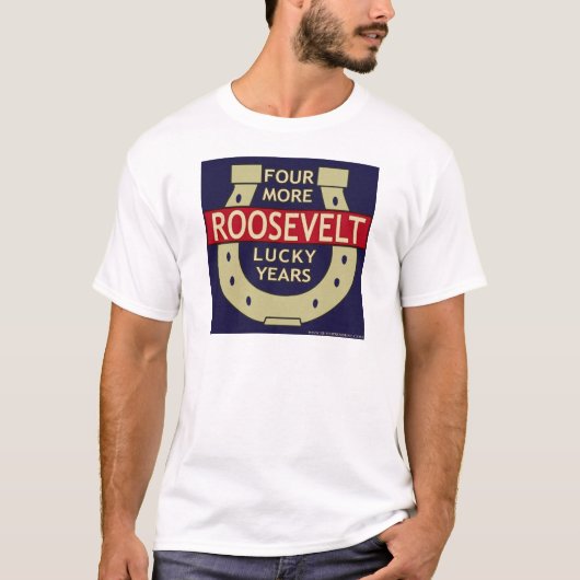Franklin Roosevelt T-Shirt (Vorderseite)