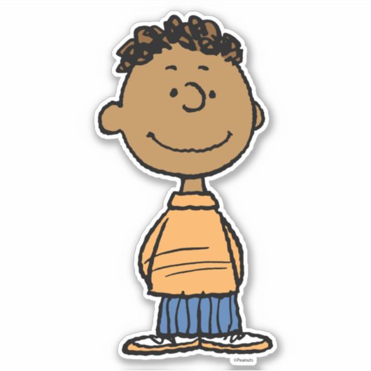 Franklin Smiling Aufkleber (Vorderseite)