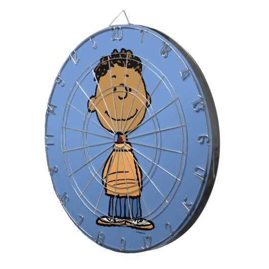 Franklin Smiling Dartscheibe (Vorderseite rechts)