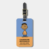 Franklin Smiling Gepäckanhänger (Vorderseite vertikal)