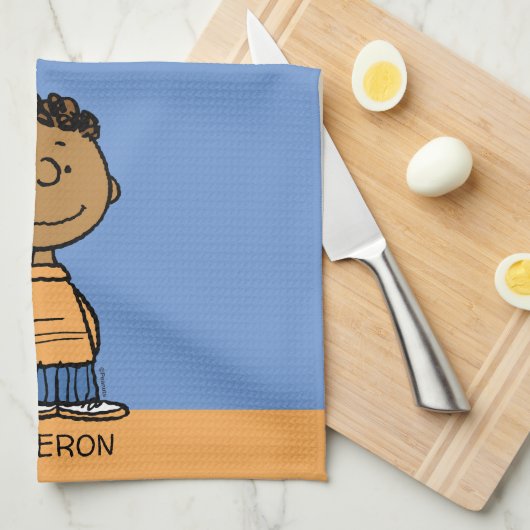 Franklin Smiling Geschirrtuch (Viertel Falte)