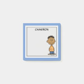 Franklin Smiling | Name hinzufügen Post-it Klebezettel (Vorderseite)