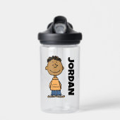 Franklin Smiling | Name hinzufügen Trinkflasche (Vorne)