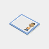 Franklin Smiling Post-it Klebezettel (angewinkelt)