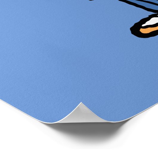 Franklin Smiling Poster (Ecke)