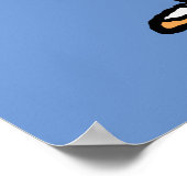Franklin Smiling Poster (Ecke)