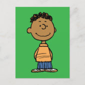 Franklin Smiling Postkarte (Vorderseite)