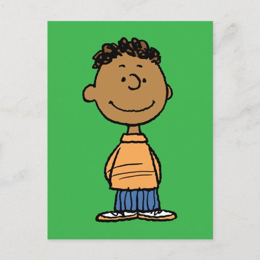 Franklin Smiling Postkarte (Vorderseite)