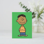 Franklin Smiling Postkarte (Stehend Vorderseite)