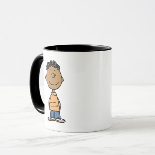 Franklin Smiling Tasse (Vorderseite Links)