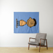 Franklin Smiling Wandteppich (Beispiel (Horizontal))