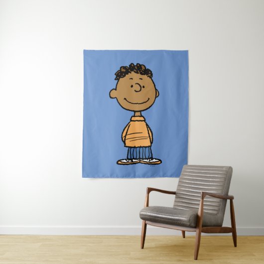 Franklin Smiling Wandteppich (Beispiel)