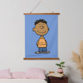 Franklin Smiling Wandteppich Mit Holzrahmen (Schlafzimmer)