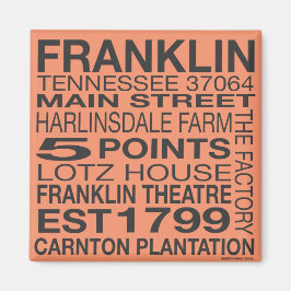 Franklin Tennessee Magnet