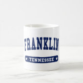 Franklin Tennessee Uni Style T-Shirts Kaffeetasse (Mittel)