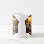 Franklin, Tennessee | VINTAG Kaffeetasse (Mittel)