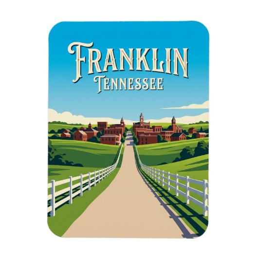 Franklin USA Magnet (Vertikal)