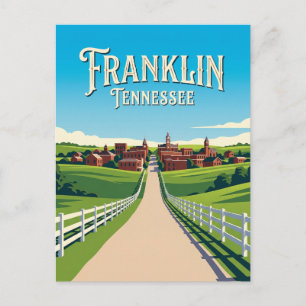 Franklin USA Postkarte