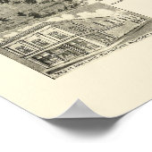 Franklin, VA Panoramic Map - 1907 Poster (Ecke)