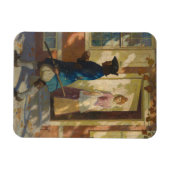 Franklins Ankunft in Philadelphia durch N. C. Wyet Magnet (Horizontal)