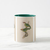 Franklins Bartvogel von John Gould Tasse (Zentrum)