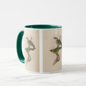 Franklins Bartvogel von John Gould Tasse (Vorderseite Links)