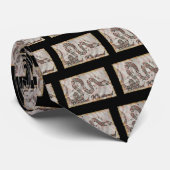 Franklins Cartoon Krawatte (Gerollt)