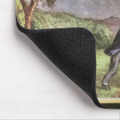 Franklins Experiment im Strom Mousepad (Ecke)