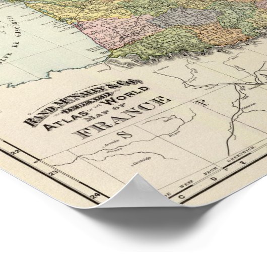 Frankreich 10 poster (Ecke)