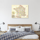 Frankreich 11 leinwanddruck (Insitu (Schlafzimmer))