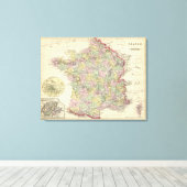 Frankreich 11 leinwanddruck (Insitu (Holzboden))