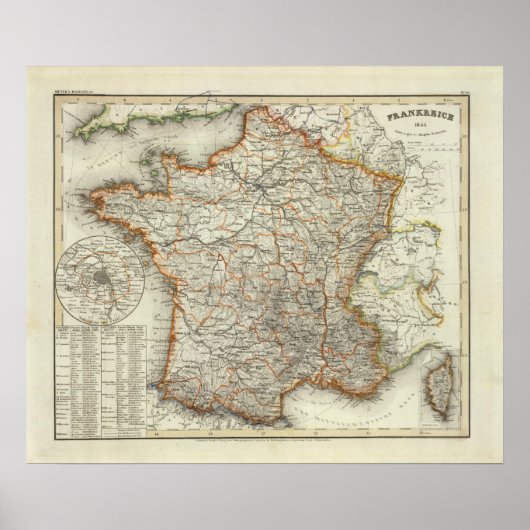 Frankreich 11 poster (Vorne)