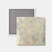 Frankreich 12 magnet (Vorderseite/Rückseite)