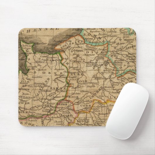 Frankreich 13 mousepad (Mit Mouse)