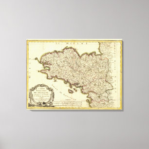 Frankreich 14 leinwanddruck