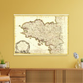 Frankreich 14 leinwanddruck (Insitu (Wohnzimmer))