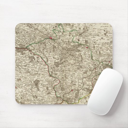 Frankreich 14 mousepad (Mit Mouse)