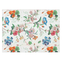 Frankreich 1830 Florale Botanische Wildblumen Tischdecke