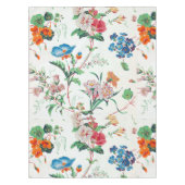 Frankreich 1830 Florale Botanische Wildblumen Tischdecke (Vorderseite)