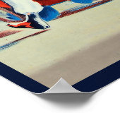 " Frankreich: 1923/heute - 24 Uhr Rennen von Le Ma Poster (Ecke)