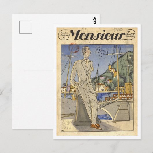 Frankreich 1923 postkarte (Vorne/Hinten)