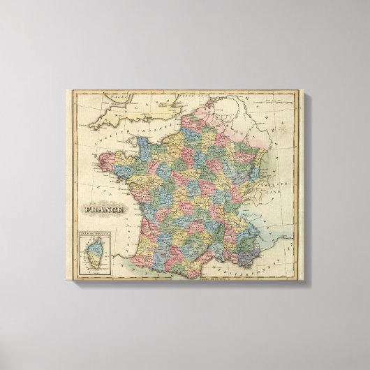 Frankreich 19 leinwanddruck (Vorderseite)