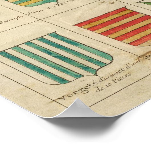 Frankreich 19 poster (Ecke)