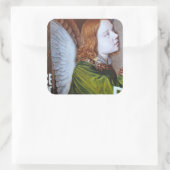 Frankreich 2013 quadratischer aufkleber (Tasche)