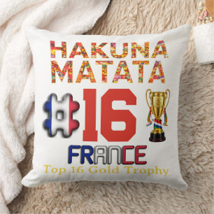 FRANKREICH 2026 Global Games: Hakuna Matata   Top  Kissen
