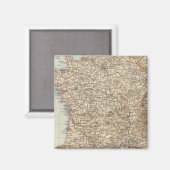 Frankreich 21 magnet (Vorderseite/Rückseite)