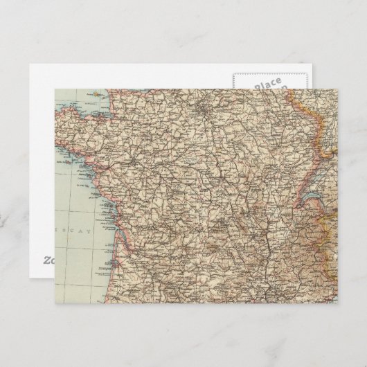 Frankreich 21 postkarte (Vorne/Hinten)