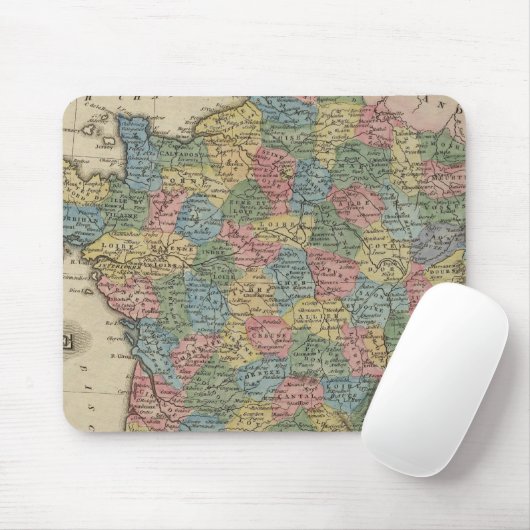 Frankreich 25 mousepad (Mit Mouse)